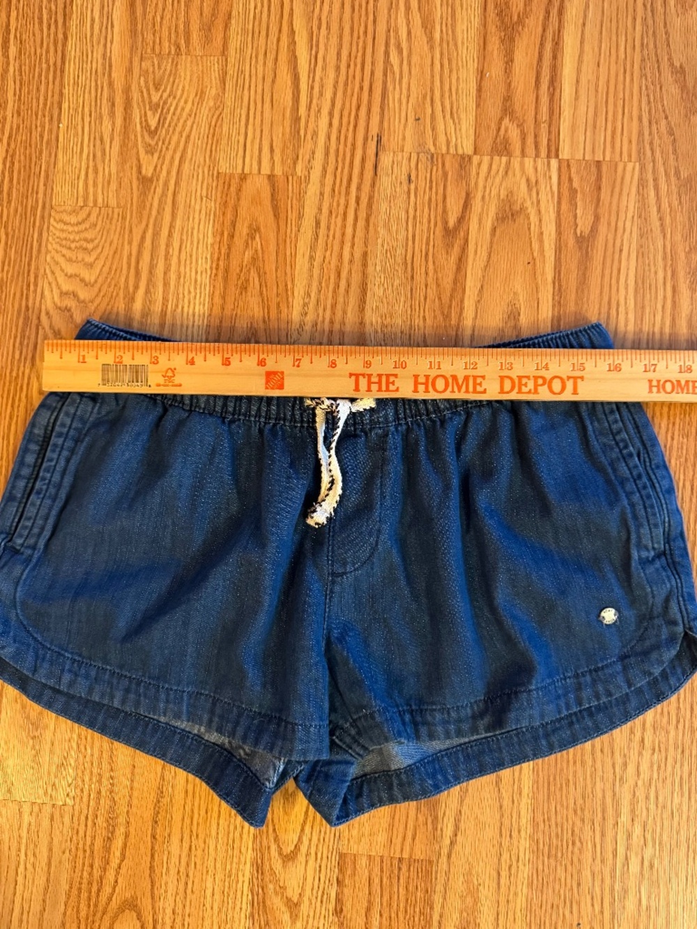 NWOT Roxy Denim Drawstring shorts - Picture 7 of 9